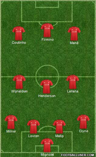 Liverpool Formation 2017