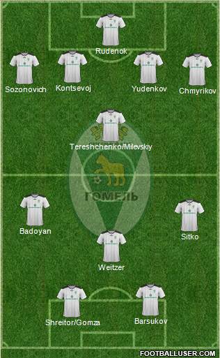 FC Gomel Formation 2017
