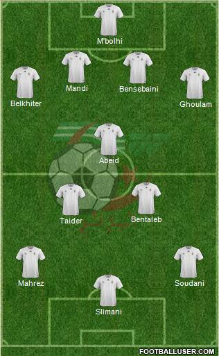 Algeria Formation 2017
