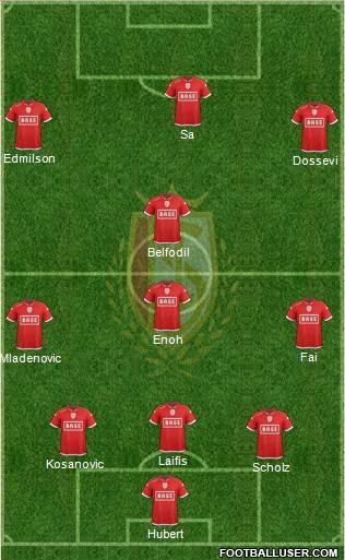 R Standard de Liège Formation 2017