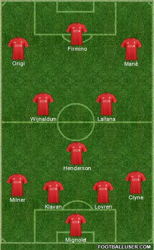Liverpool Formation 2017