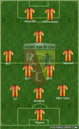 Racing Club de Lens Formation 2017