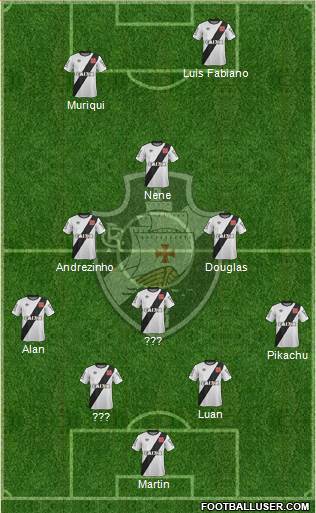 CR Vasco da Gama Formation 2017