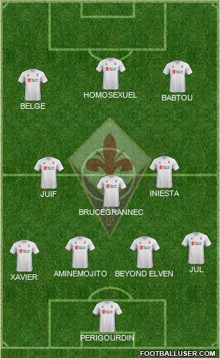 Fiorentina Formation 2017