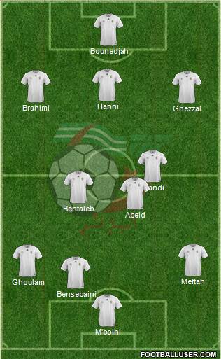 Algeria Formation 2017