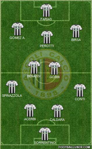 Ascoli football formation