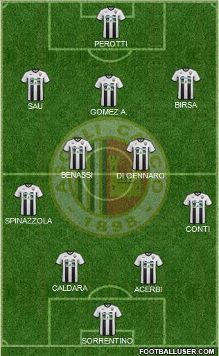 Ascoli football formation