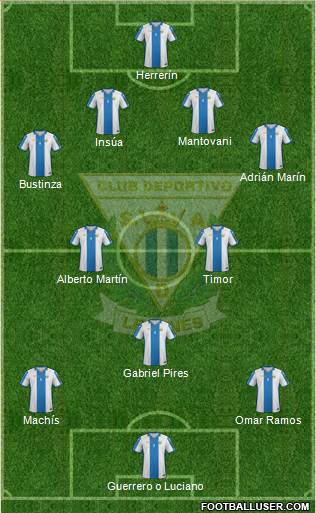 C.D. Leganés S.A.D. Formation 2017