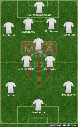 Mouloudia Club d'Alger football formation