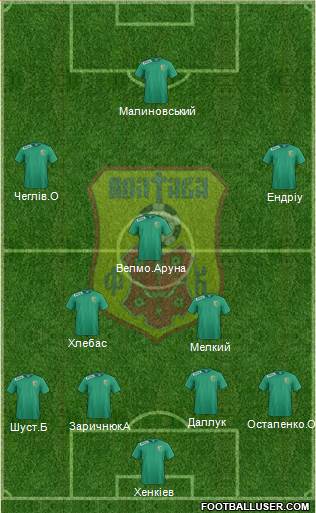 FC Poltava Formation 2017