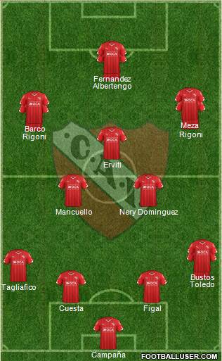Independiente Formation 2017