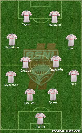 A.S. Nancy Lorraine Formation 2017