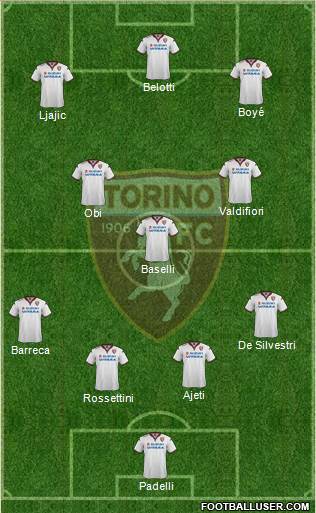 Torino Formation 2017