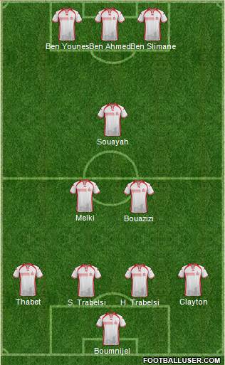 Tunisia Formation 2017