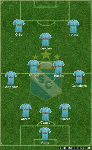 C Sporting Cristal S.A. Formation 2017