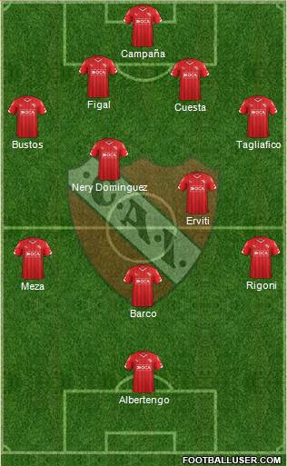 Independiente Formation 2017