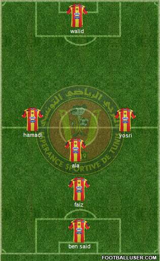 Espérance Sportive de Tunis Formation 2017