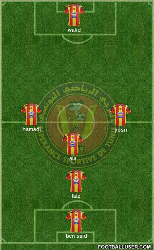 Espérance Sportive de Tunis football formation