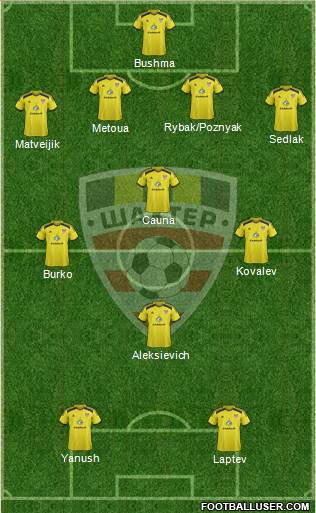 Shakhter Soligorsk football formation