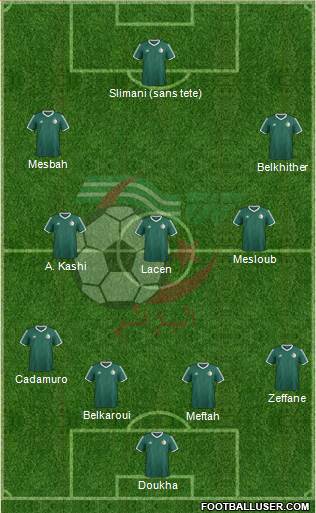 Algeria Formation 2017
