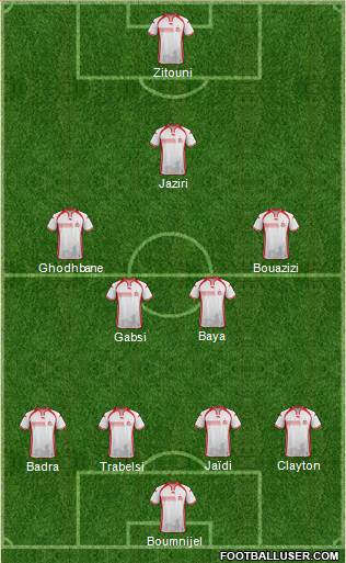 Tunisia Formation 2017