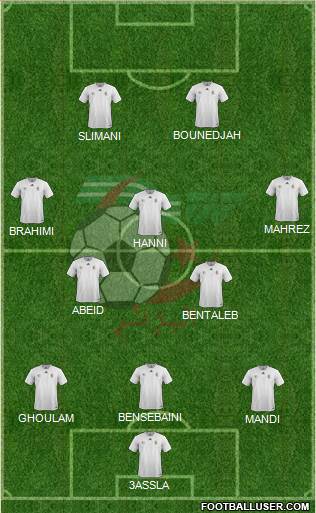Algeria Formation 2017