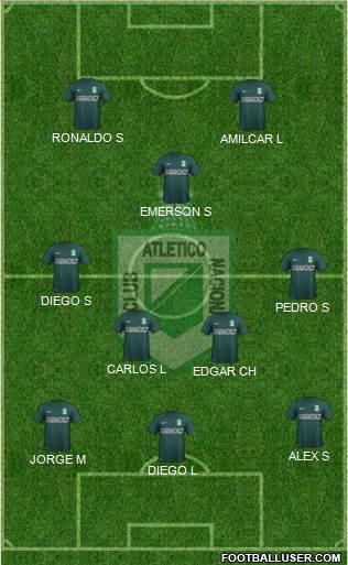 CDC Atlético Nacional Formation 2017