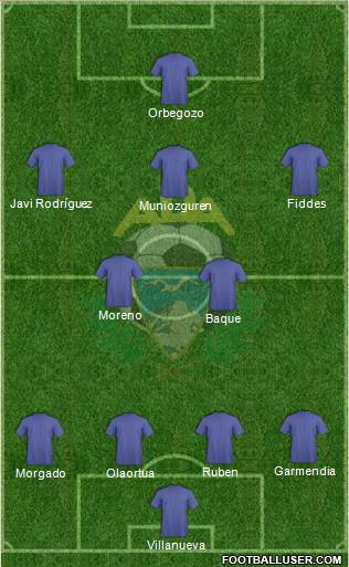 A.D. Alcorcón Formation 2017