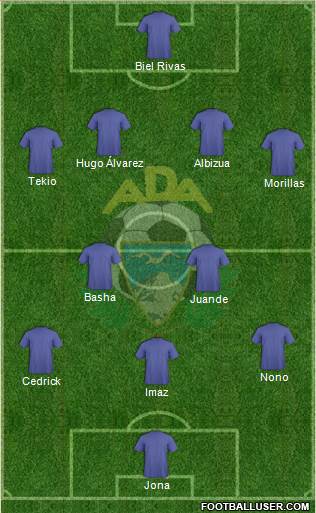 A.D. Alcorcón Formation 2017
