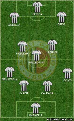 Ascoli football formation