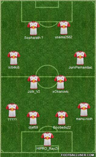 New York Red Bulls Formation 2017