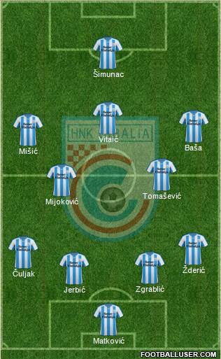 HNK Cibalia Formation 2017