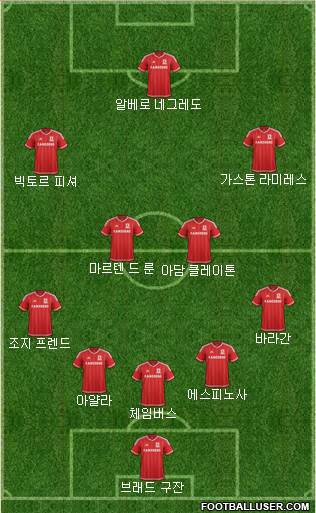 Middlesbrough Formation 2017