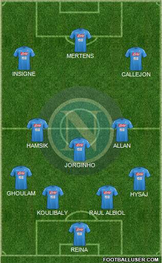 Napoli Formation 2017