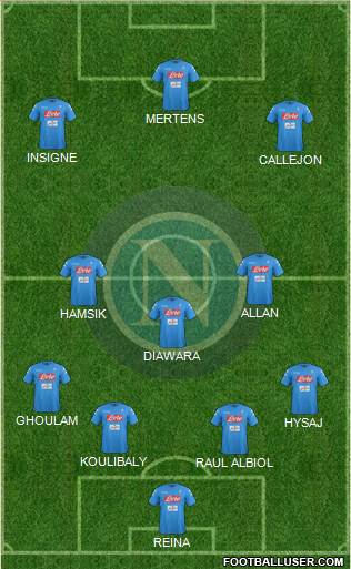 Napoli Formation 2017