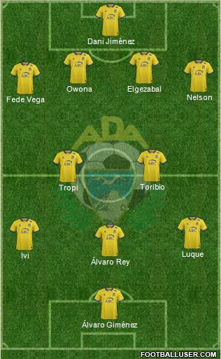 A.D. Alcorcón Formation 2017
