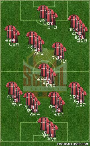 FC Seoul Formation 2017