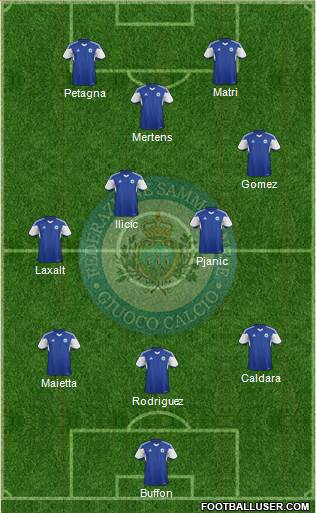 San Marino football formation