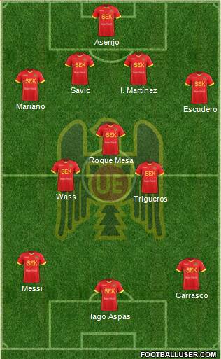 CD Unión Española S.A.D.P. Formation 2017