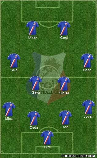 Etoile FC Formation 2017