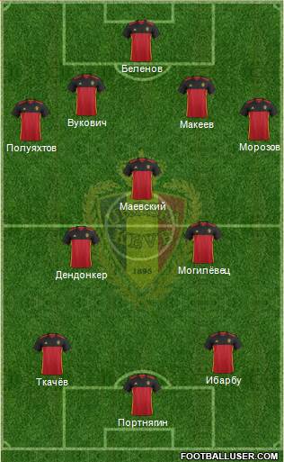 Belgium Formation 2017