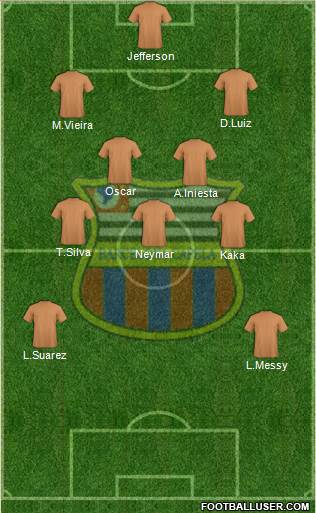 Barcelona EC (SP) Formation 2017
