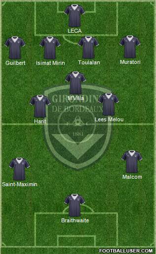 FC Girondins de Bordeaux Formation 2017