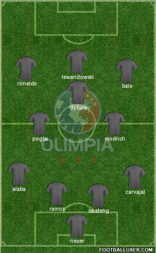 CD Olimpia Formation 2017