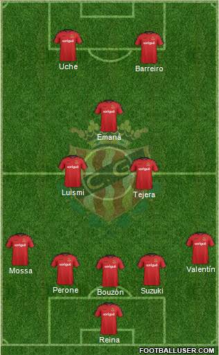 C. Gimnàstic Tarragona S.A.D. Formation 2017