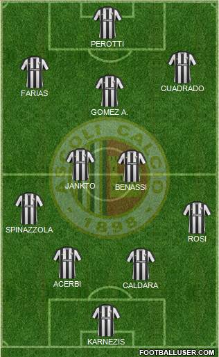 Ascoli football formation