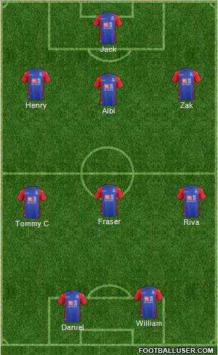 Crystal Palace Formation 2017