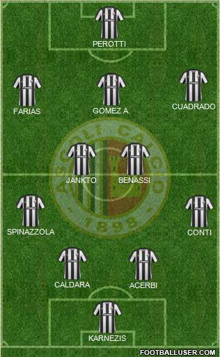 Ascoli football formation