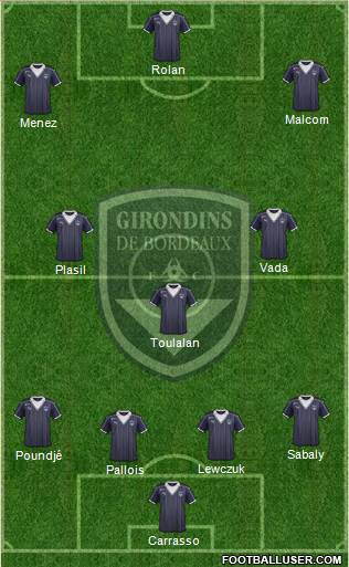 FC Girondins de Bordeaux Formation 2017