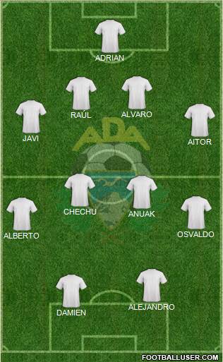 A.D. Alcorcón Formation 2017